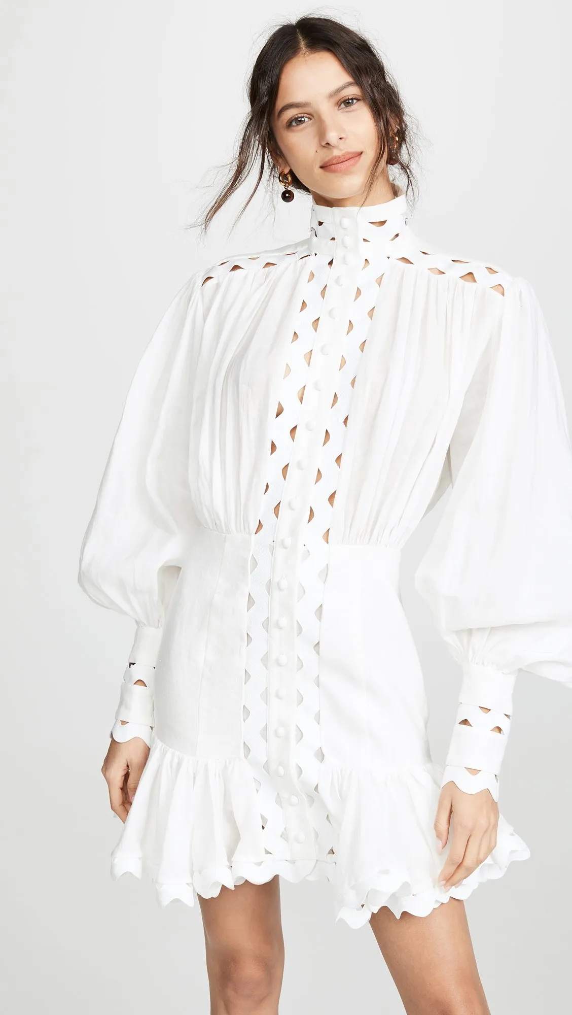 zimmermann dress white