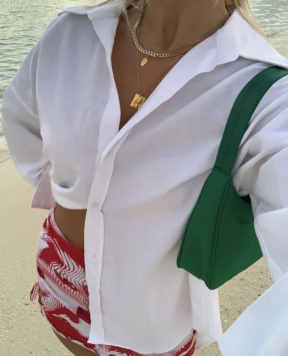 How To Style A Button Down Shirt From Casual To Chic