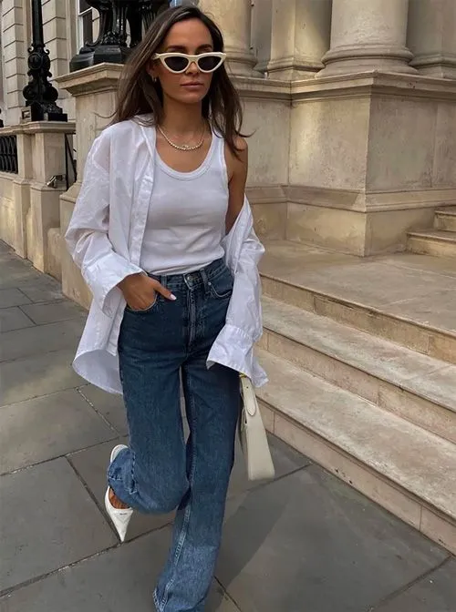 How To Style A Button Down Shirt From Casual To Chic