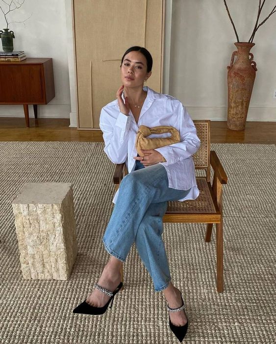 How To Style A Button Down Shirt From Casual To Chic