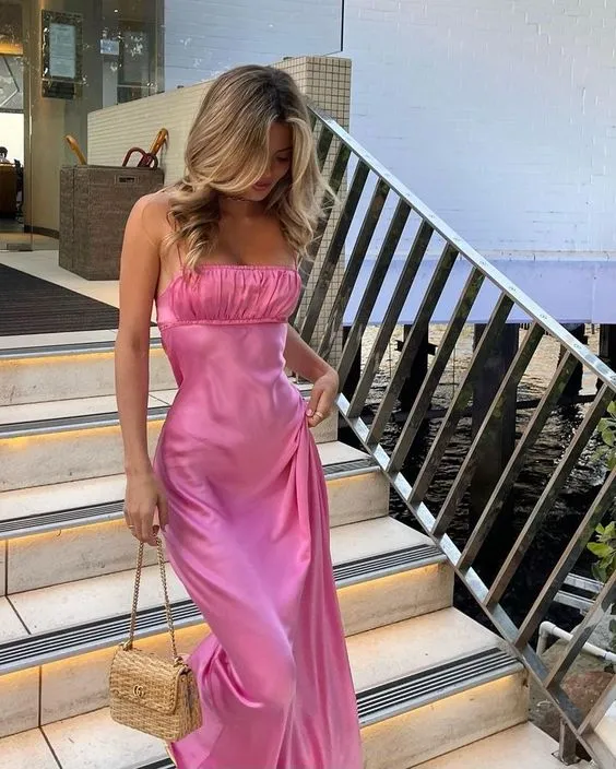 Pink Wedding Guest Dress