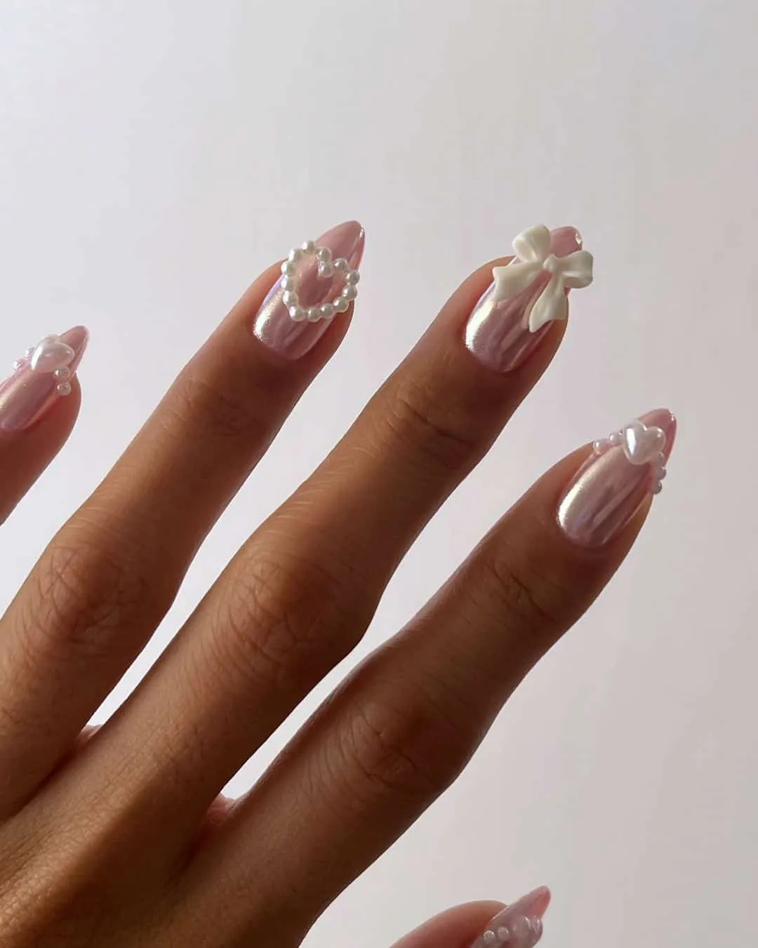 2025 Pastel Lace Nails That Shine