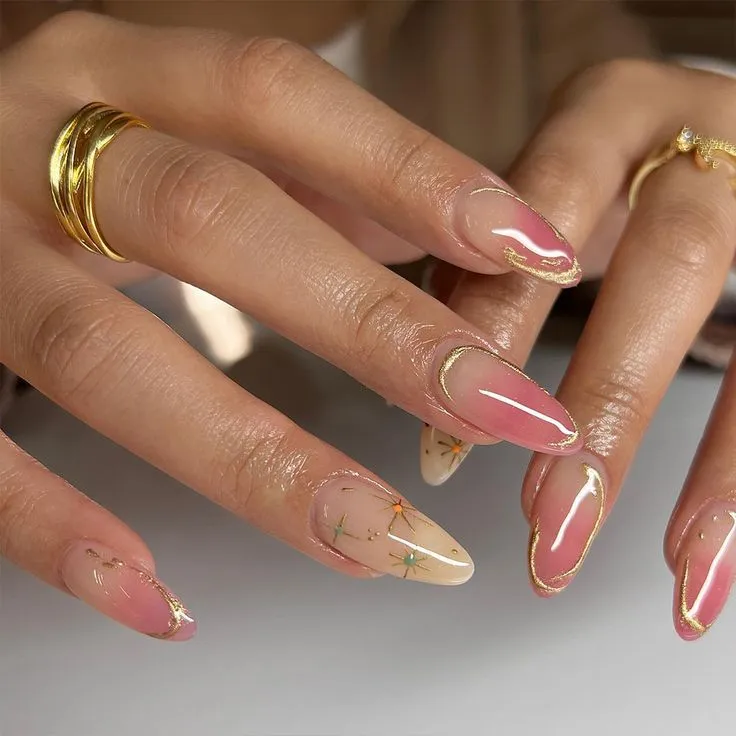 Sleek Almond Nail Inspo with Flat Polish