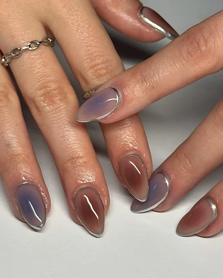 Sleek Almond Nail Inspo with Flat Polish