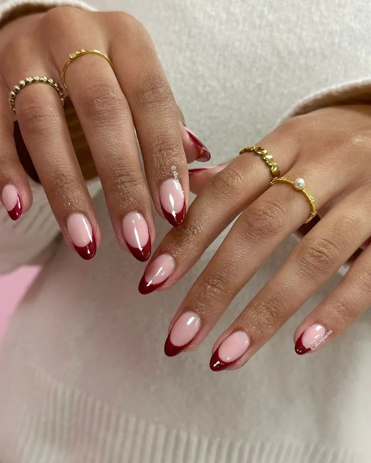 Almond Nail Flat Polish Inspiration