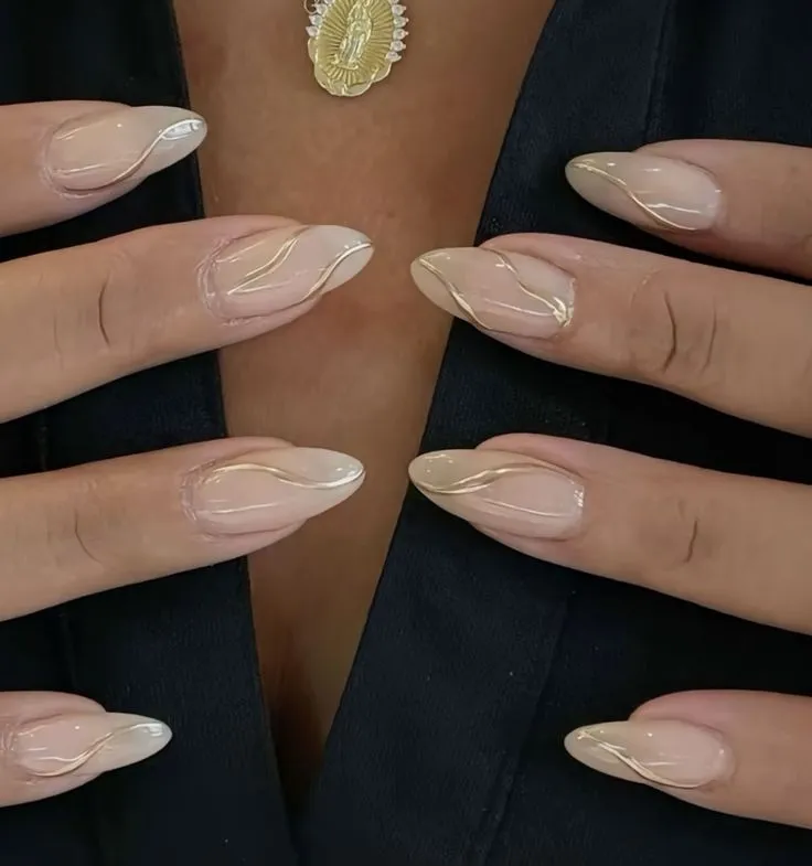 Sleek Almond Nail Inspo 2025 Minimalism