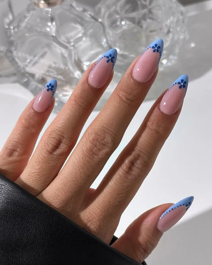 Creative French Tip Nail inspo
