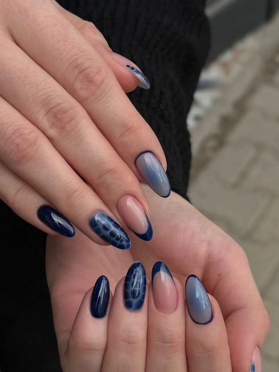 Spicy Swirl Nails for 2025 Fall