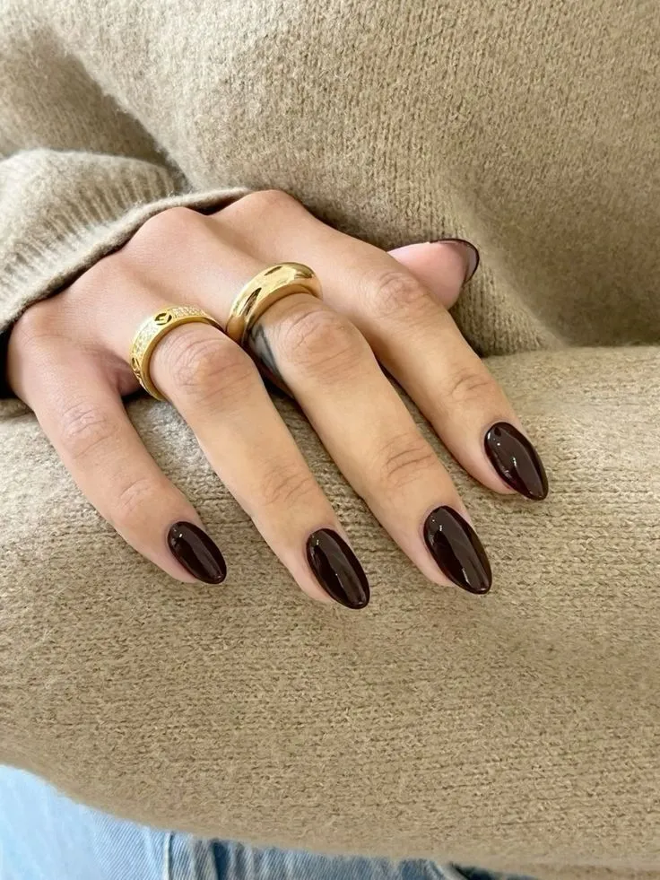 Espresso Chocolate Almond Nails September