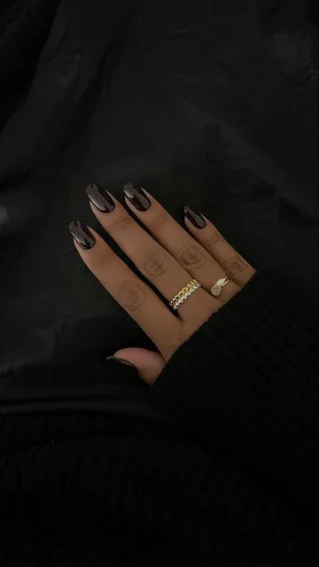 Chocolate Espresso Coffee Fall Nail Colors 2025