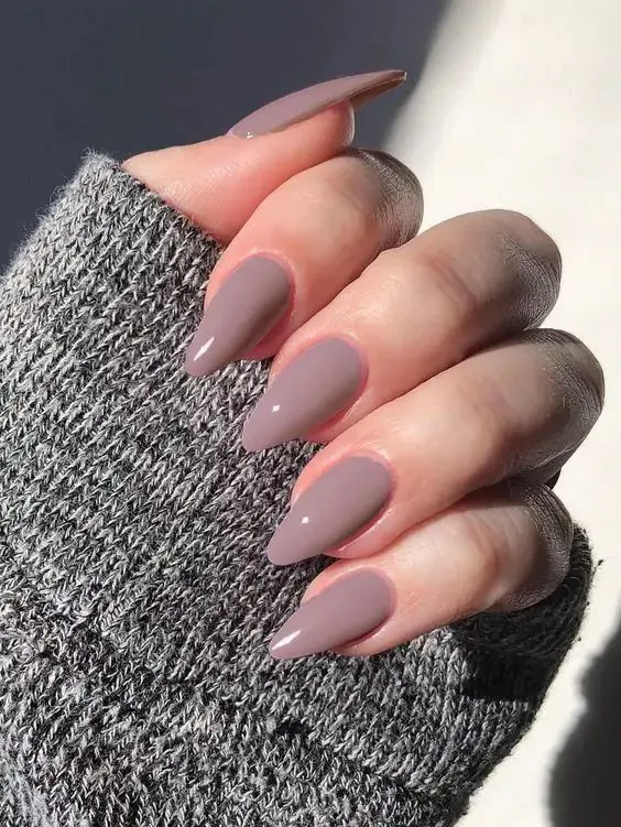 Dusty Plum Fall Nail Colors 2025